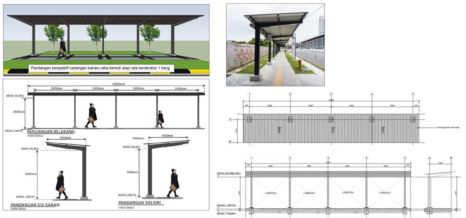 Covered Walkway Project to MRT Taman Connaught